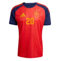 Španielsko Pedri Gonzalez #20 Domáci futbalový dres MS 2026 Krátky Rukáv